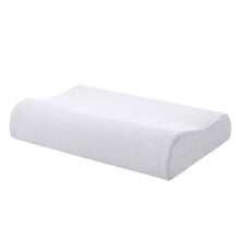 Cotton-Blend Contour Pillowcase